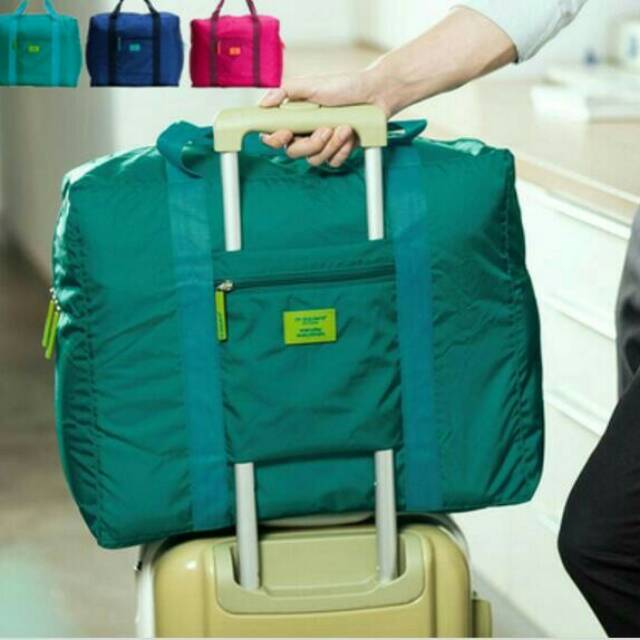 FOLDABLE TRAVEL BAG/HAND CARRY TAS LIPAT/COPER LUGGAGE TAS LIPAT