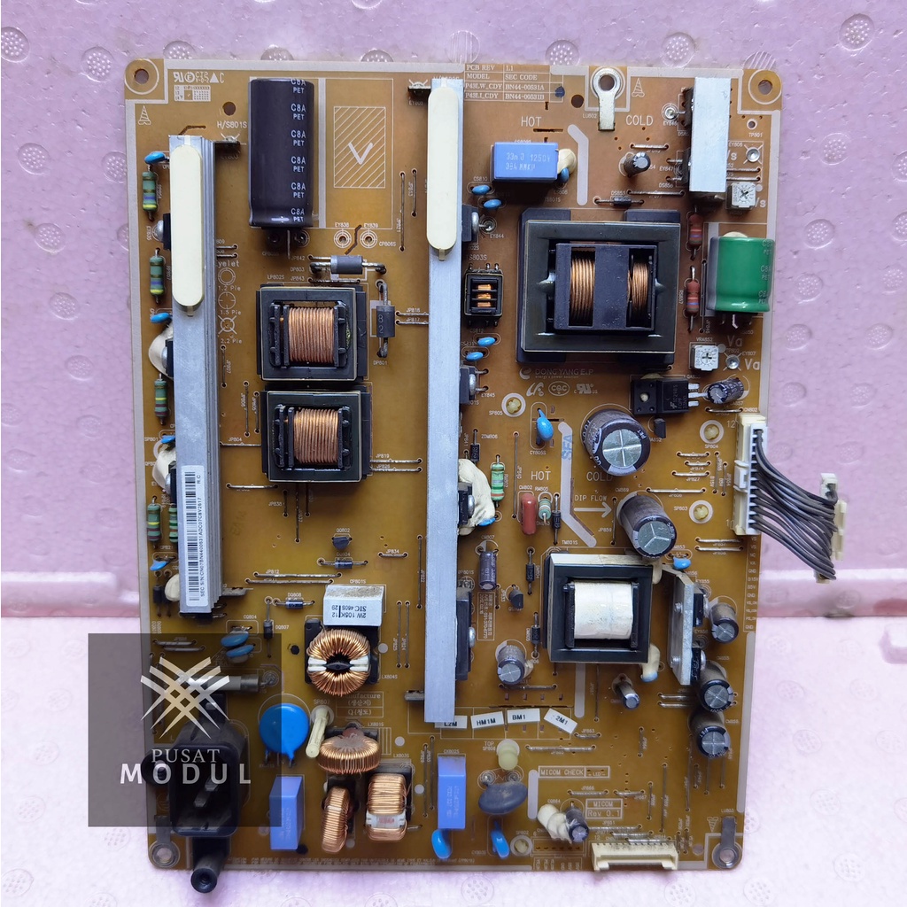 PSU SAMSUNG PS43E400U1R / PS43E400 PDP TV BN44-00531A BN44-00531B