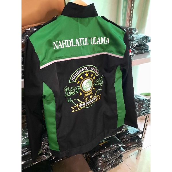 Jaket NU 2 warna Hijau Nahdlatul Ulama Nahdlatululama NahdlotulUlama Premium dan TERRMUURAHHH...