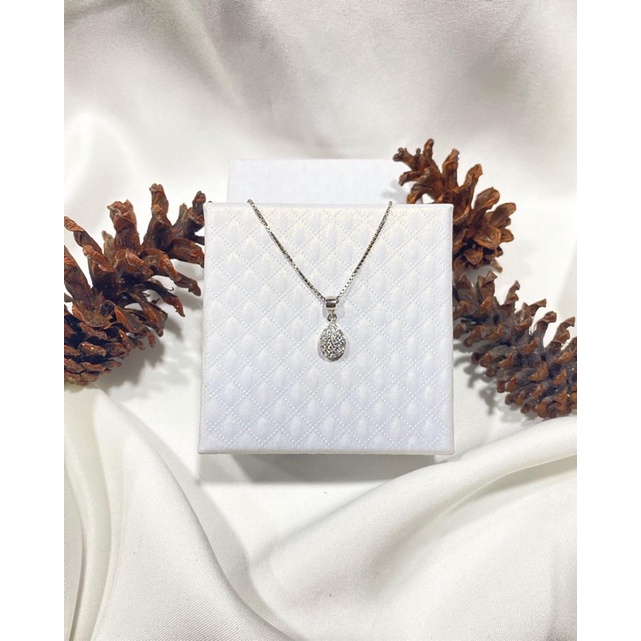 KALUNG LABU KECIL S925 PERAK ASLI 925