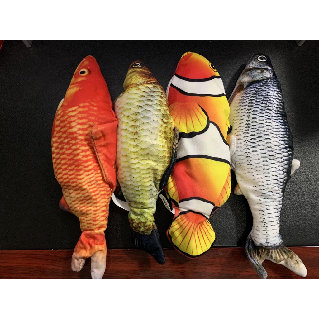 Mainan Anak / Ikan Goyang Mainan Simulasi ikan Loncat Elektrik atau mainan kucing