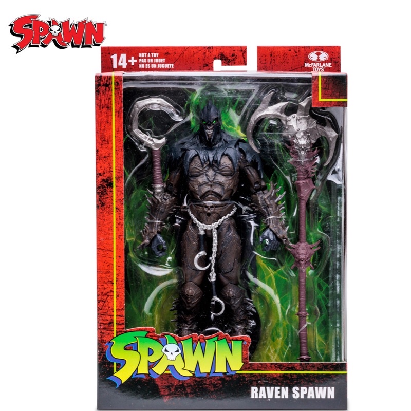Mcfarlane Spawn Comic Series - Raven Spawn Ultra Articulation Figures