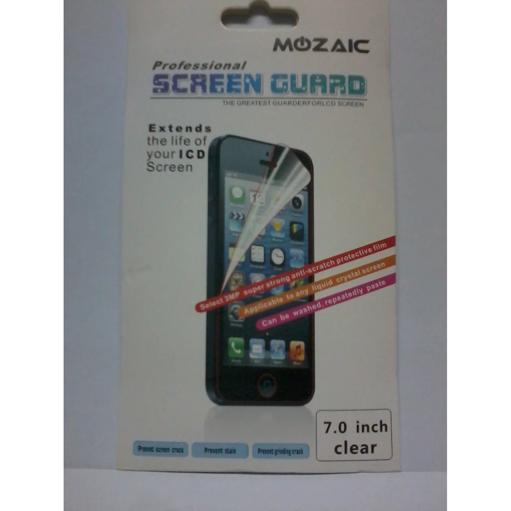 Screen Guard 7&quot; Universal Premium