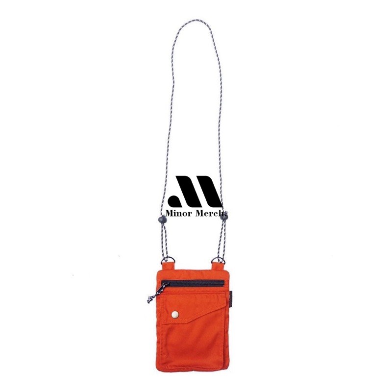 Tas Hp mini selempang gantung leher hanging wallet tempat kartu atm minor polos HP05 kanvas