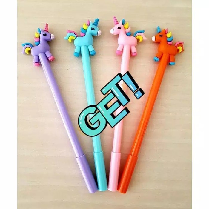 

HOT PROMO Pulpen Gel Model Kuda Ponny Lari / Unicorn / Kuda Pony