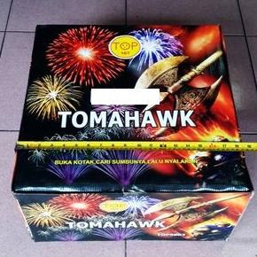 (BISA COD) Kembang Api Box 100 shot 1,5 inci Fire Work Tomahawk Top Cake DISKON Kode 1001