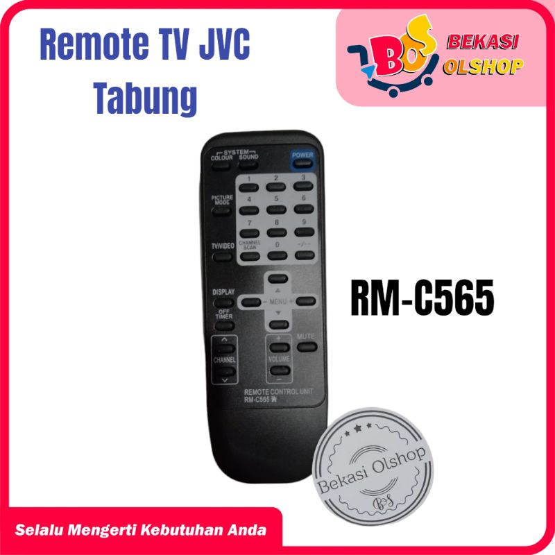 Remote TV JVC Tabung / Remot TV JVC RM-C565