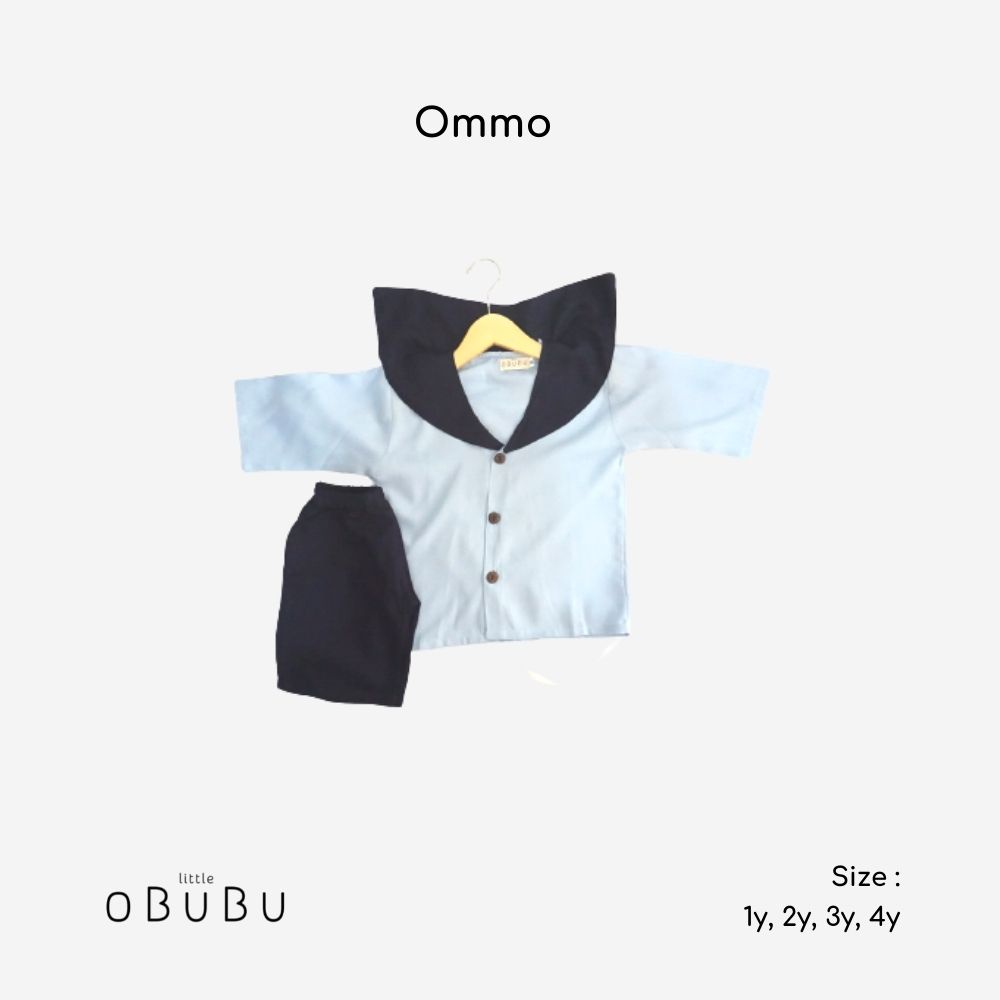Ommo Litte Obubu - Rayon Anak Setelan Rayon Anak Baju Setelan Rayon Polos Anak