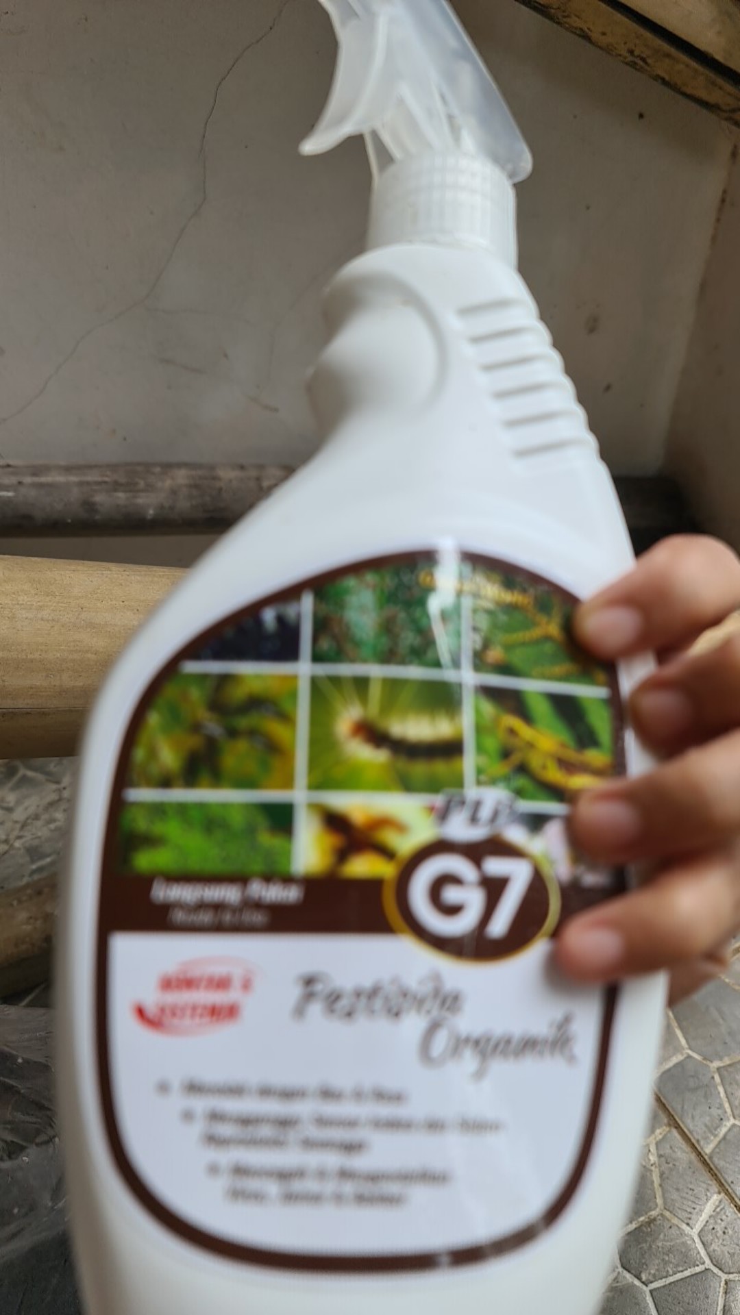 Plp G7 Bio-pestisida Organik 480 Ml Insektisida Racun Serangga