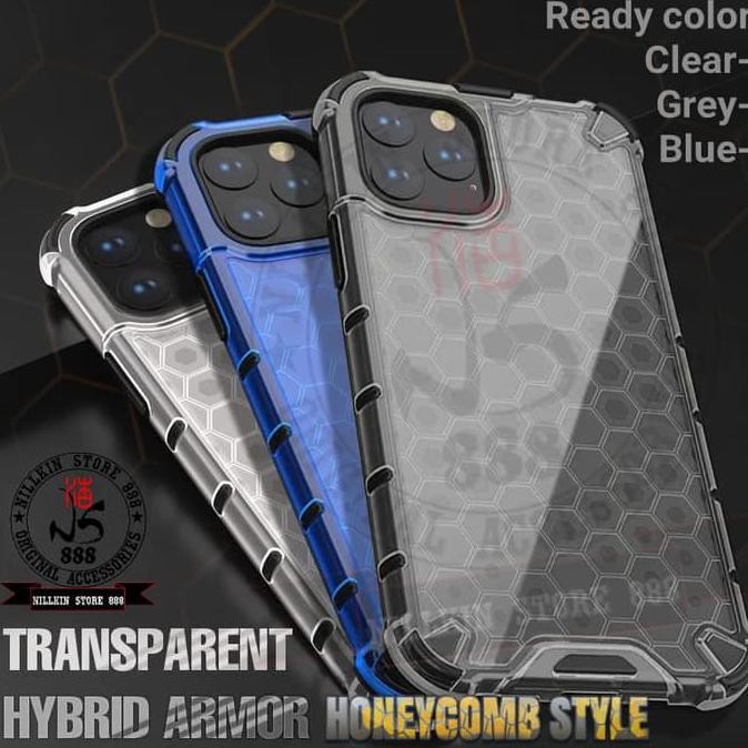 XIAOMI REDMI 8 /8A HONEYCOMB ARMOR HARD CASE HYBRID RINGKE CLEAR COVER