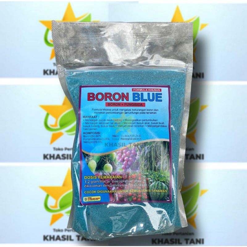 PUPUK BORON / FUNGISIDA BORON BLUE Netto 1kg - BINA AGRO MANDIRI