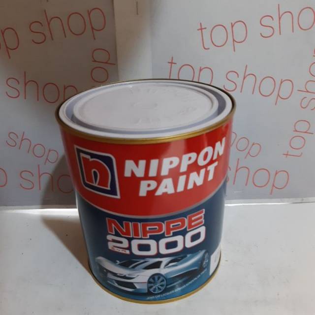 CAT DUCO NIPPE 2000 NIPPON PAINT WARNA PUTIH/SUPER WHITE 470 ISI  1KG