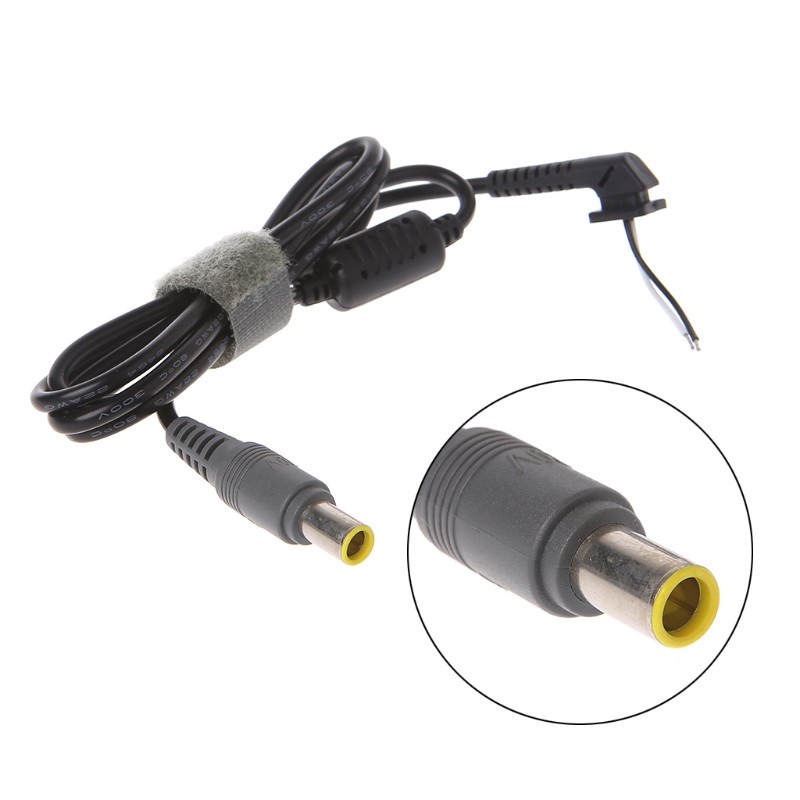 Btsg Kabel Adapter Power Supply Dc Male Plug 7.9x5.5mm Untuk Laptop / Notebook Lenovo Ibm