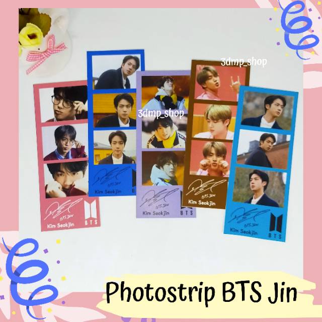 Photostrip Jin Seokjin BTS