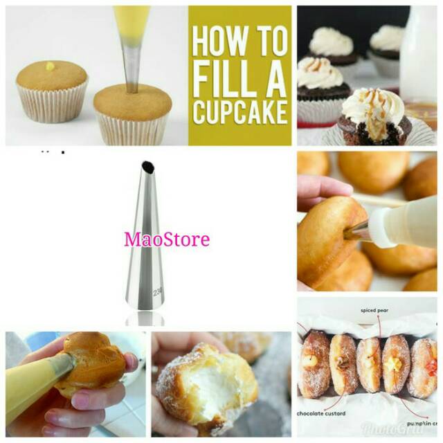 SPUIT KW1 WILTON NO 230 ADA SAMBUNGAN FILLING PASTRY CHOUX ISI SUS DONAT