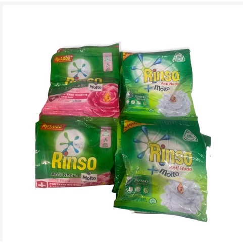 RINSO BUBUK SACHET RP1000 / 1 RENCENG ISI 6 PCS