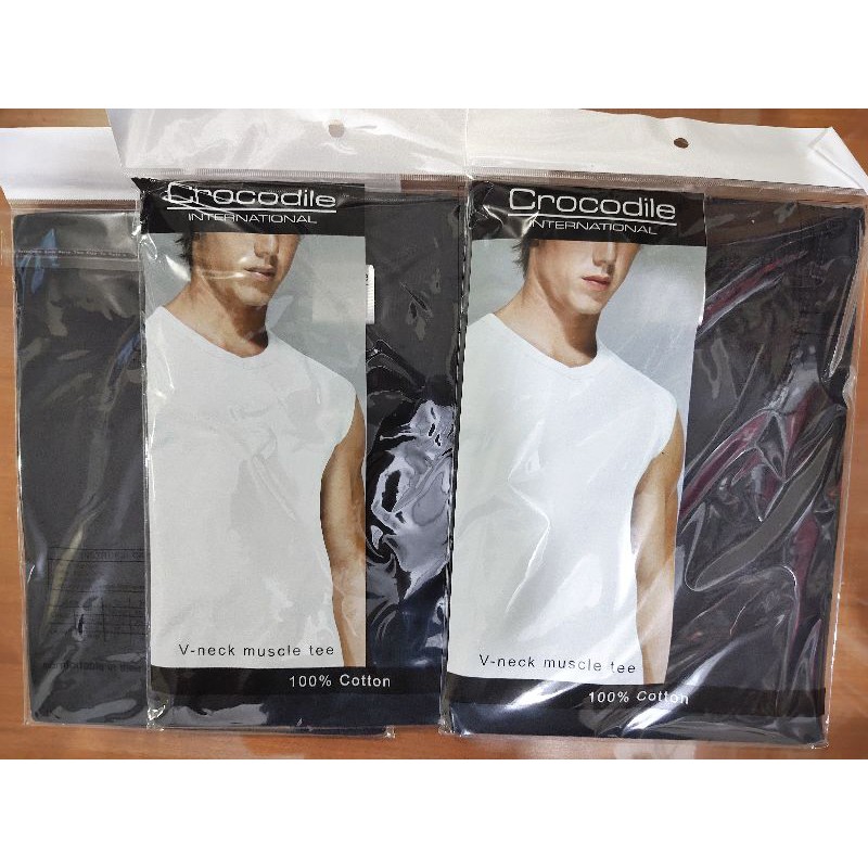 KAOS DALAM TANK TOP PRIA CROCODILE  / SINGLET TANK TOP CROCODILE PRIA /  1 PC