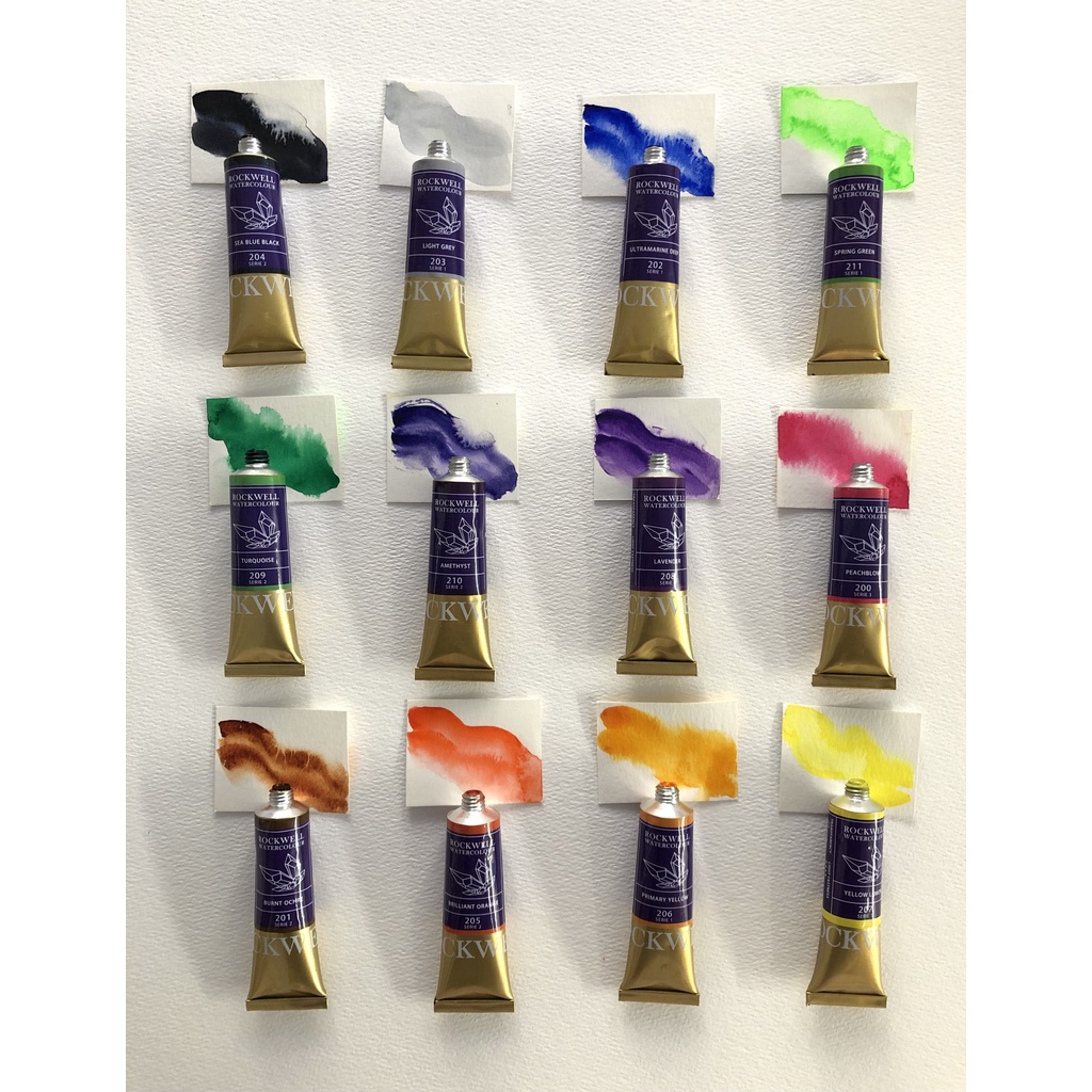 Rockwell Watercolour DRAGON Set 12 x 15ml Tubes