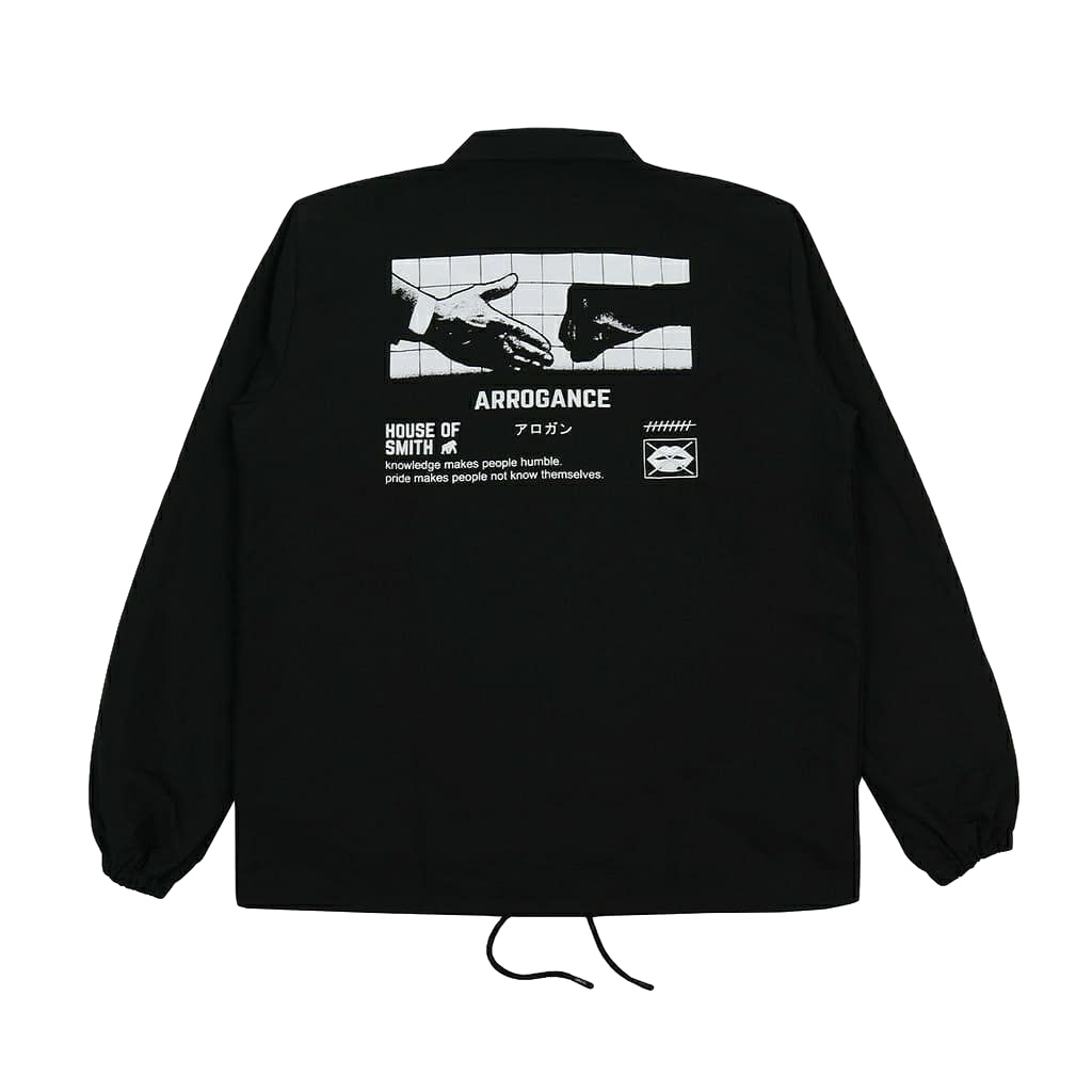 Jaket Smith Arrogance black | coach jacket smith | Jaket Pria Smith