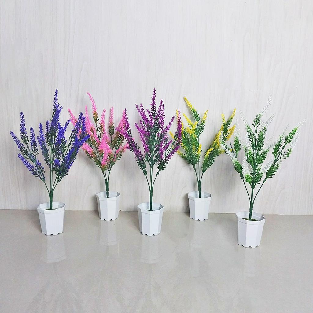 Tanaman Bunga Hias Pot Tanaman Bunga Plastik Ornamen Pajangan Rumah Artificial Decoration Flower Daun Sintetis Azgalery PBP41