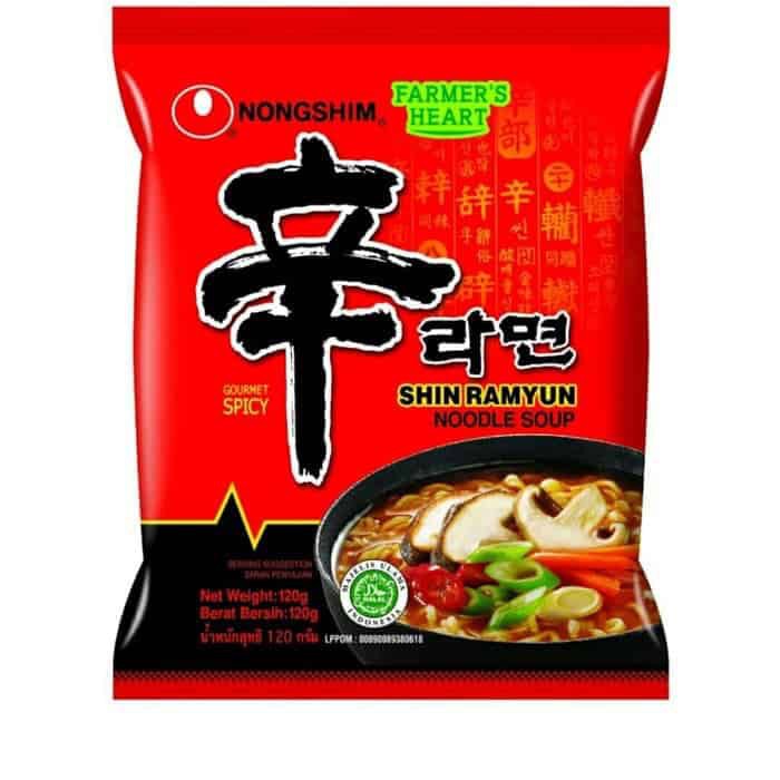 

Mi Mie Shin Ramyun Nongshim Noodle Instant Soup Korea 1 Pcs