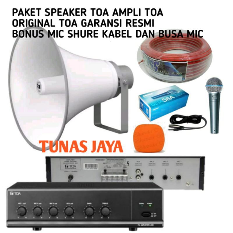 PAKET TOA SOUND MASJID DAN PAKET TOA SOUND MUSHOLLA