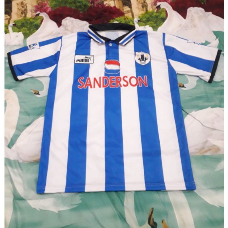 Jual Jersey Sheffield Wednesday 1998 Full Printing Custom Shopee
