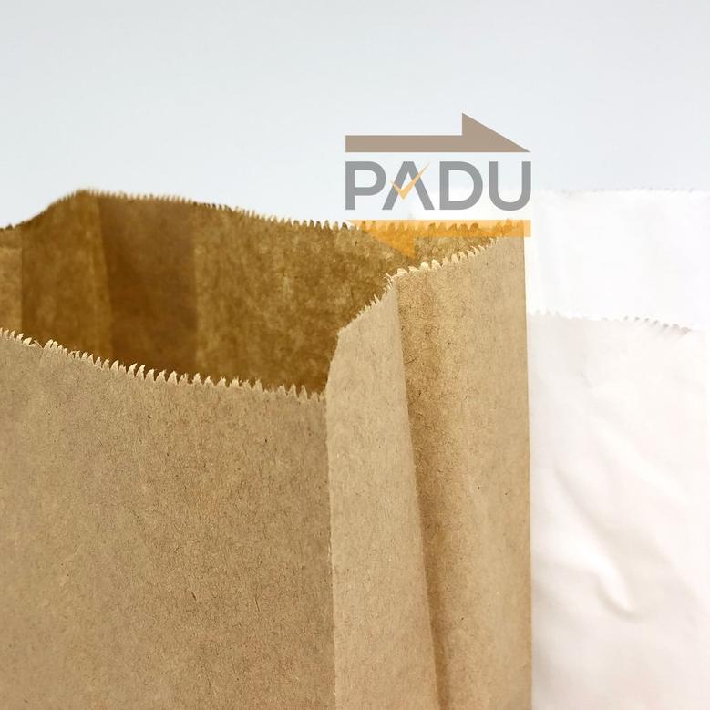 

➻ [100 Pcs] Paper Bag / Kantong Kertas (M) - Kantong Roti / Fried Chicken / Snack ➳