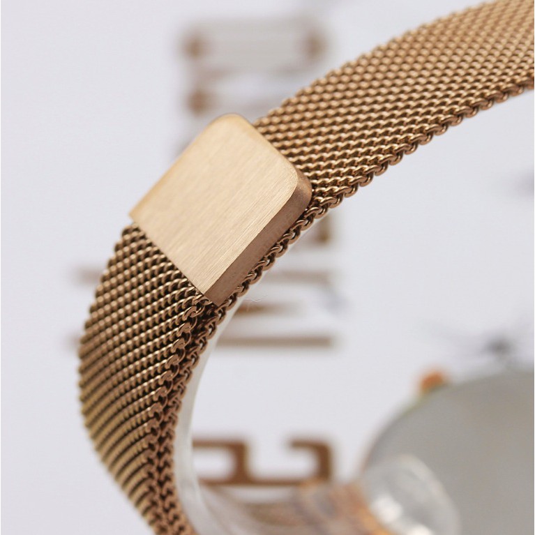FYGALERY J137 Jam Tangan Analog Casual Rantai Magnet Fashion Wanita Tanggal / Non Tanggal Murah-3