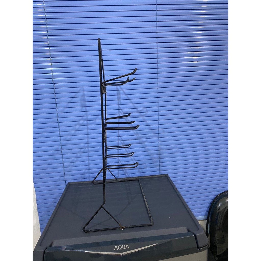 RAK/RAM MEJA HITAM 32.5CM*50CM*21.5CM