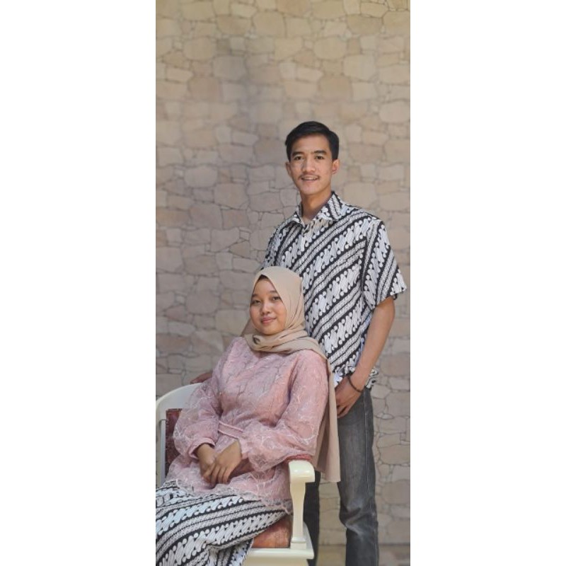 kebaya couple/ batik couple/ baju lamaran