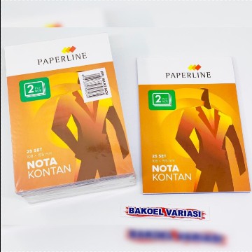 

Nota kontan kecil 2 ply / 2 rangkap paperline