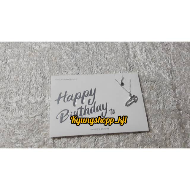 [READY STOCK] BIRTHDAY NECKLACE JAEHYUN