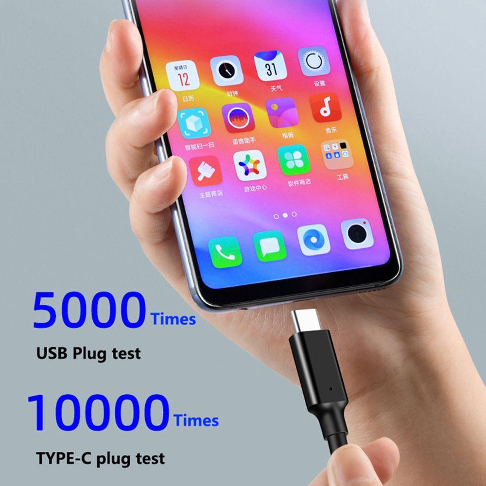 Kabel Data Agustina 60W 3A 1PC Power Bank Transfer Data Quick Charge Kabel Data Handphone Kabel Hard Disk USB3.2 Kabel Charger Cepat