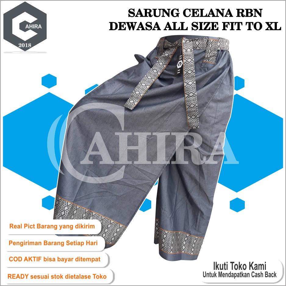 SARUNG CELANA DEWASA SARUNG CELANA MUSLIM MOTIF SABUK TERLARIS