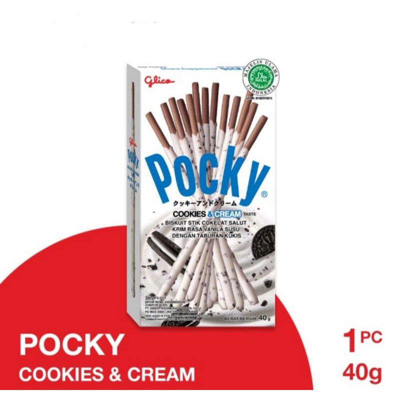 

Glico Pocky Cookies And Cream 40G