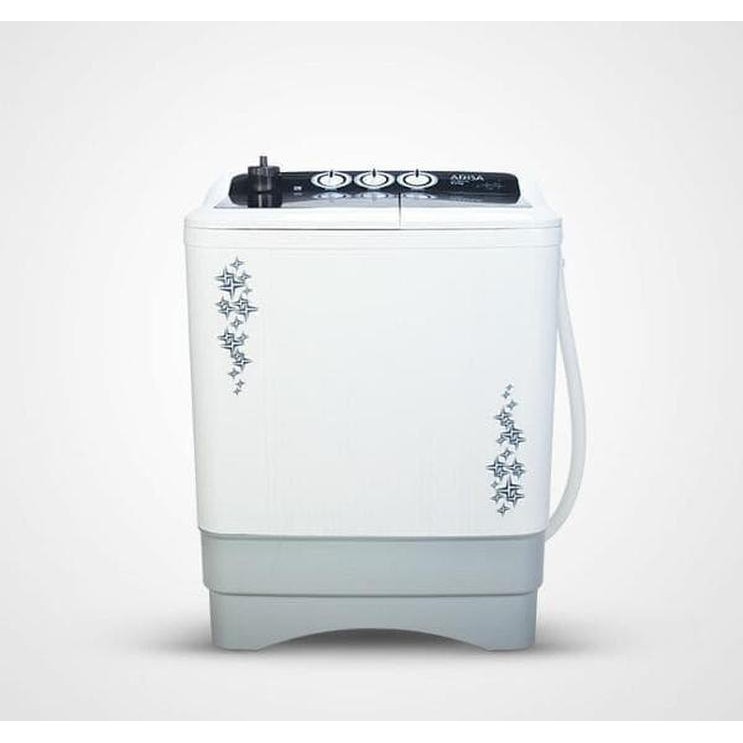 New Mesin Cuci 2 tabung Arisa 9 kg AW 9962 Diskon