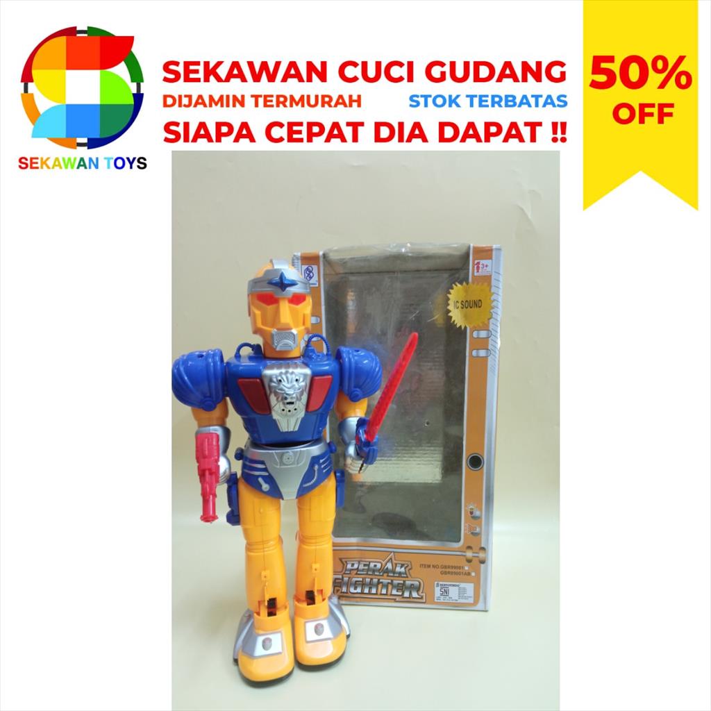 Mainan Robot/Perak Fighter Sekawan Sale 19