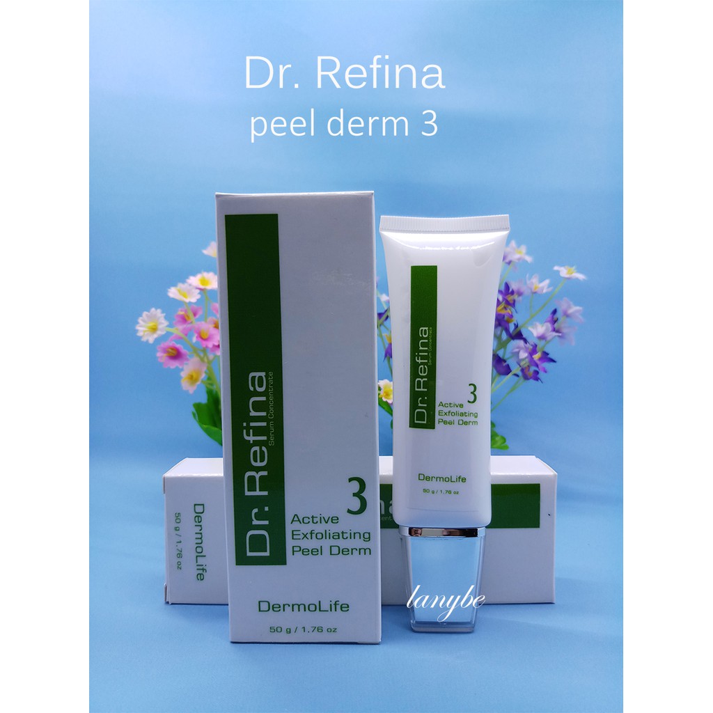 Dr Refina Active Exfoliating Peel Derm 3