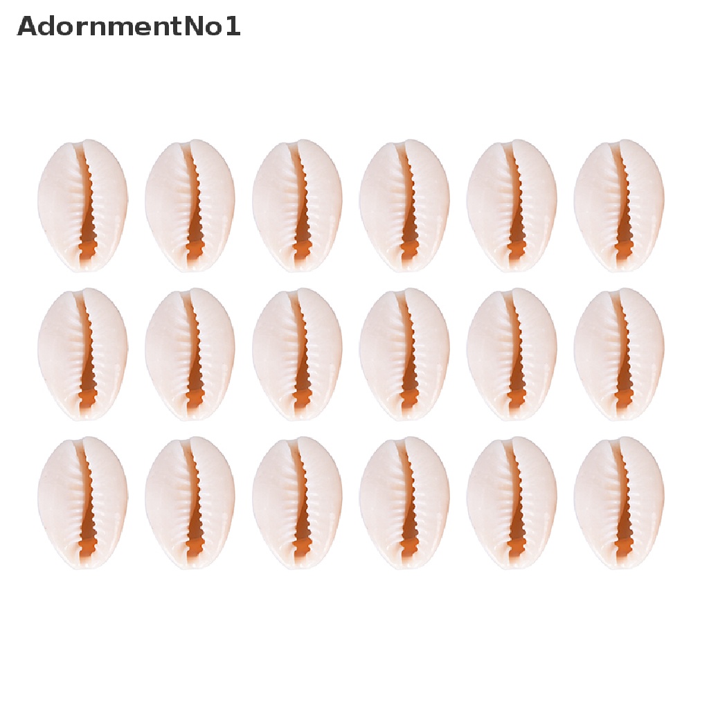 (AdornmentNo1) 50pcs Liontin Kerang Cowrie Alami Untuk Membuat Perhiasan DIY