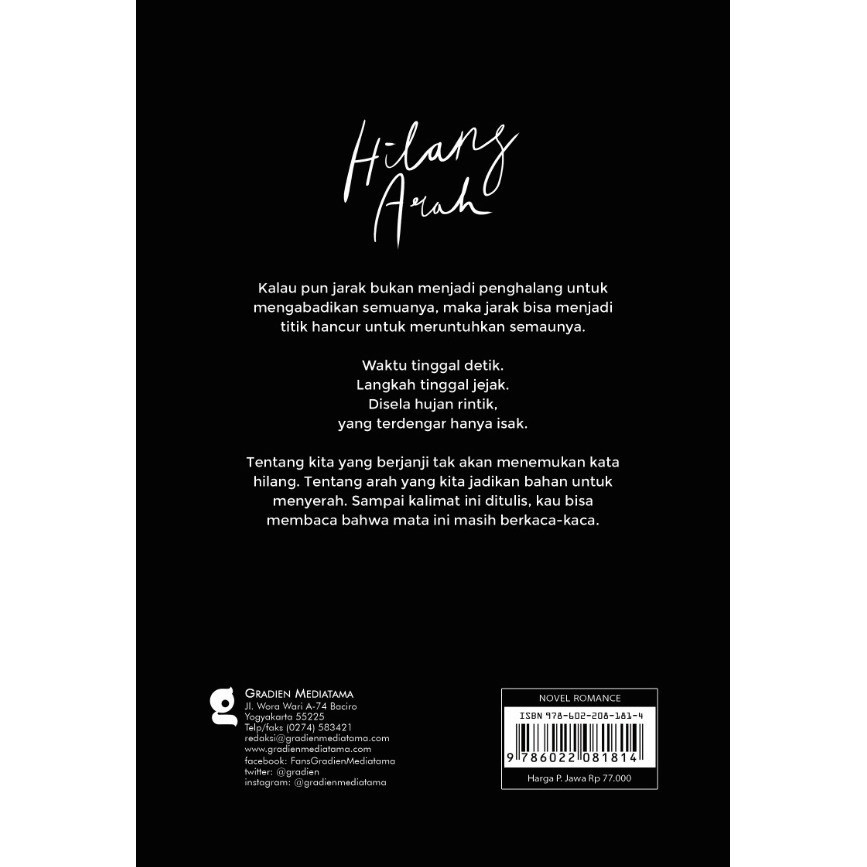 Buku Hilang Arah (Gradien Mediatama)