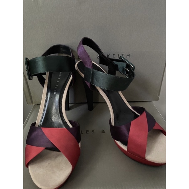 Charles and Keith Original high heels sandal party woman size 37