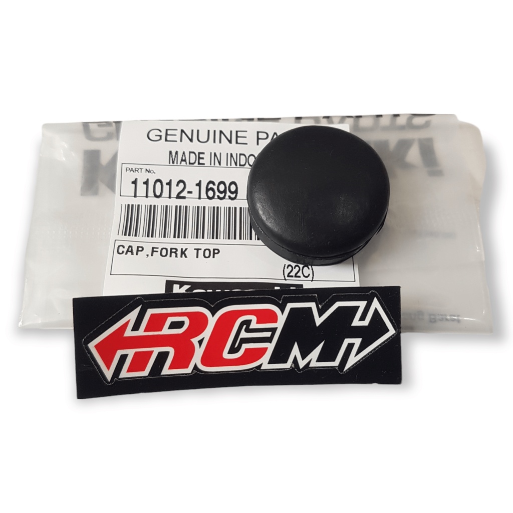 KARET TUTUP ATAS SHOCK SOK SKOK DEPAN DPN NINJA 150R 150 R RR ORI ORIGINAL KAWASAKI KGP ASLI 11012-1699