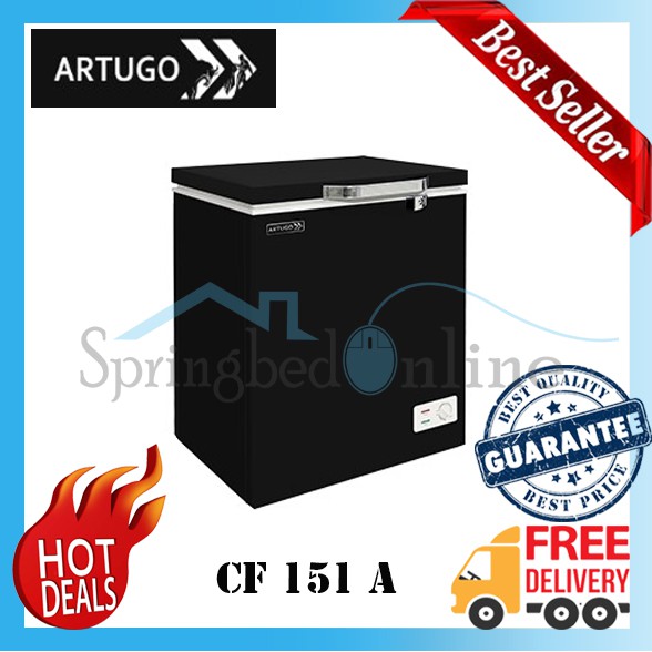 ARTUGO Chest Freezer Black 10 Liter - CF 151 A