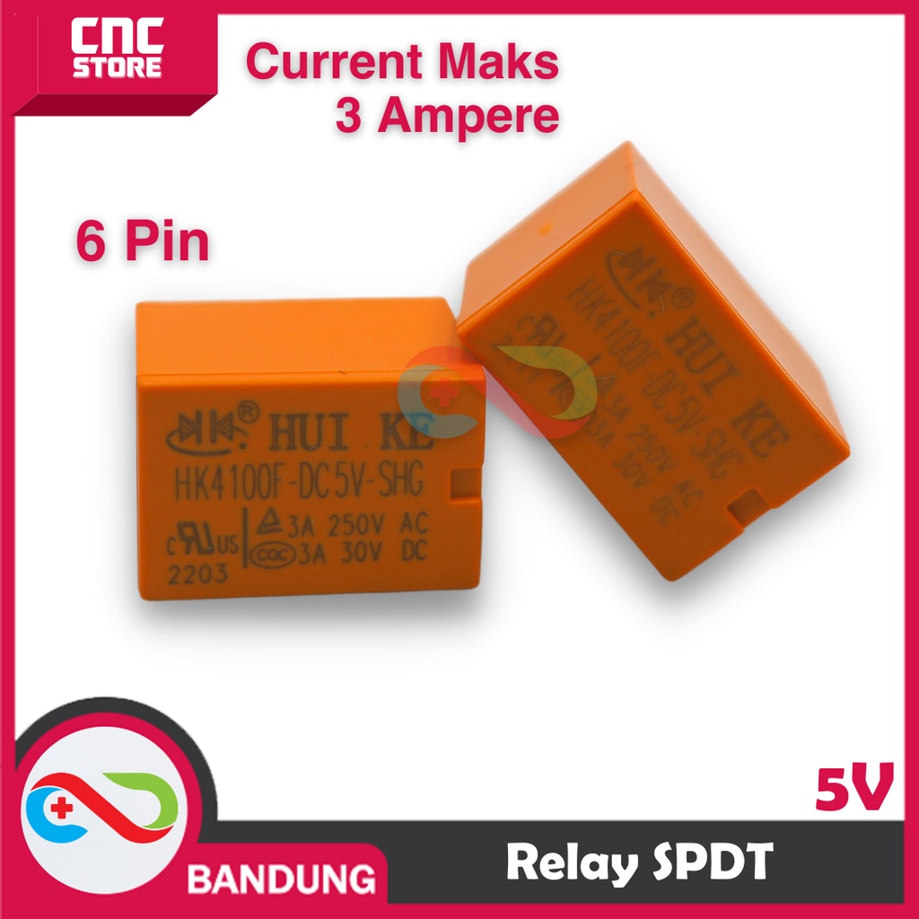 RELAY SPDT 1 CHANNEL 5V JRC-21F 250VAC 30VDC 3A