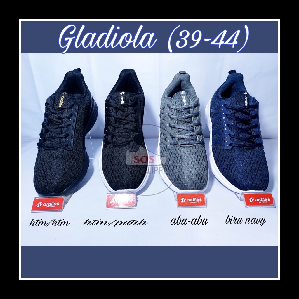 SOS NEW Sepatu Running GLADIOLA Pria lari training sneakers ARDILES