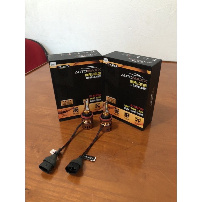 Lampu LED Automaxx Type Triple ColoursH8/9/11, H1, H7, HB3, HB4, HIR2