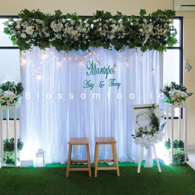 Dekorasi lamaran/martupol/tunangan