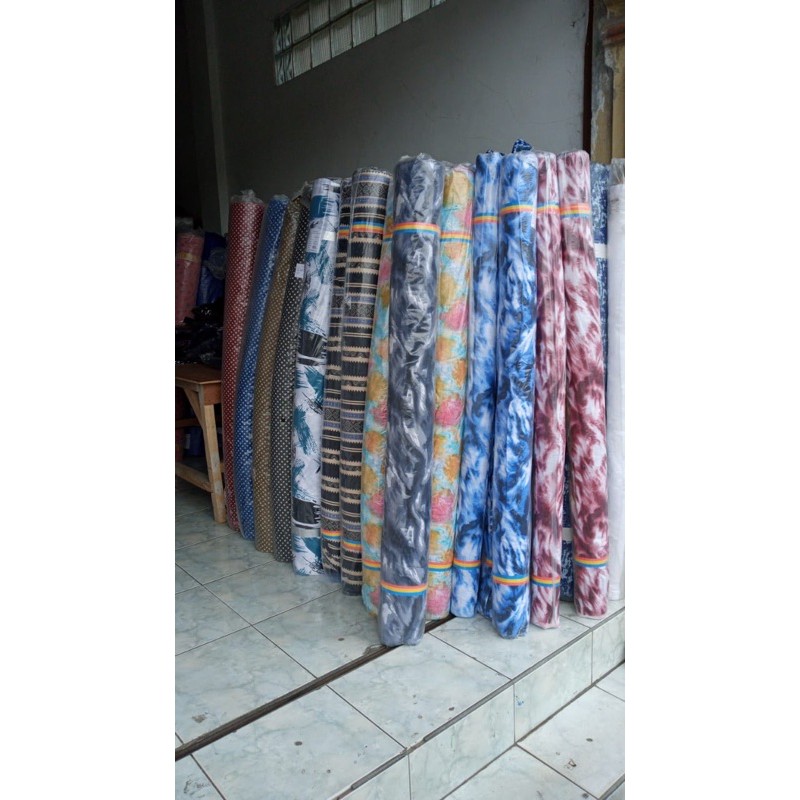 Rayon Motif 1 Roll Harga 17500 Per Yard Shopee Indonesia