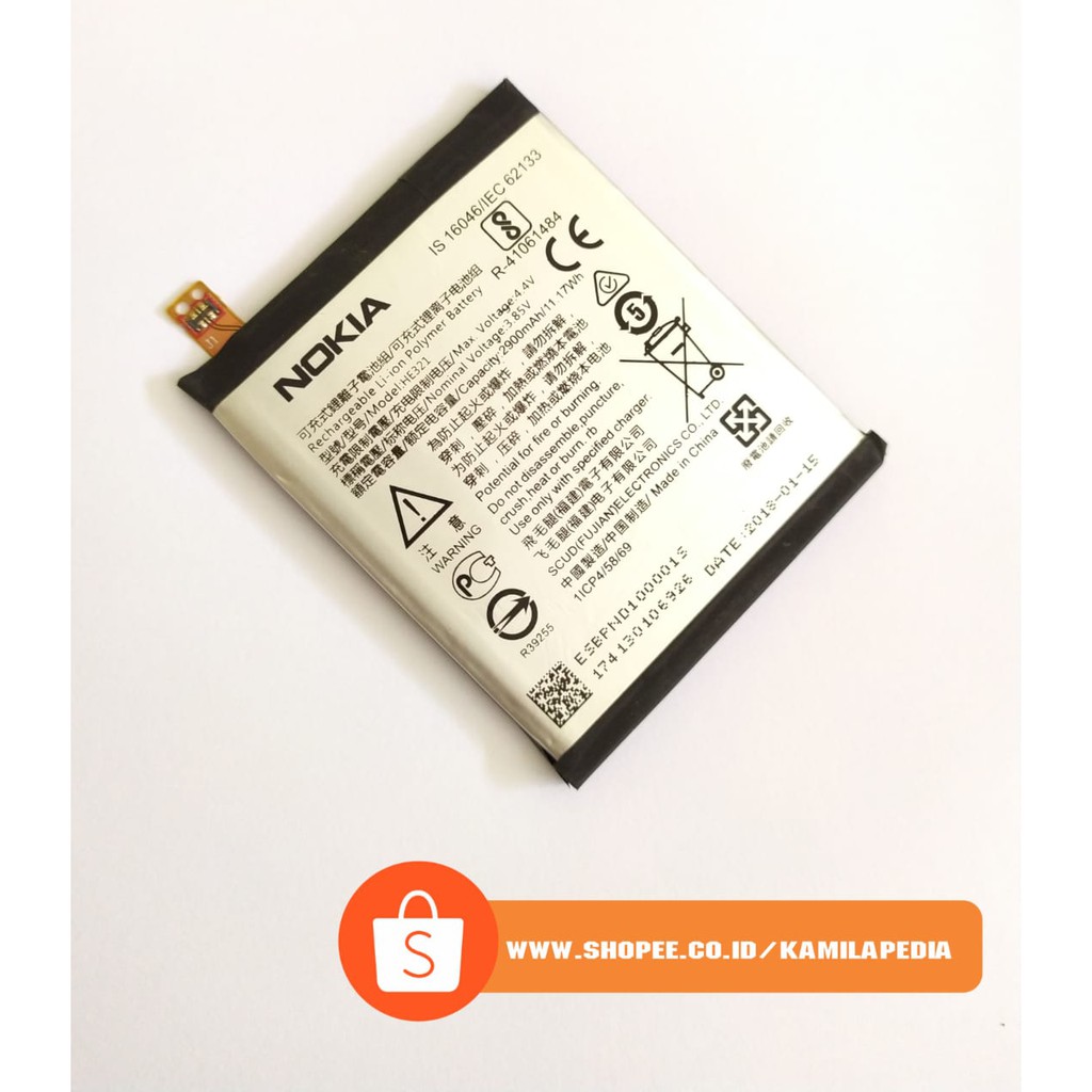 Jual Baterai Nokia 5 HE321 / Baterai Nokia 5 HE321 / Baterai Nokia 5 HE321 Original
